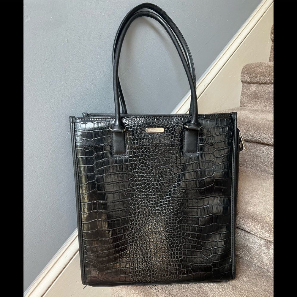 Targus Crocodile Embossed Computer Bag - image 1